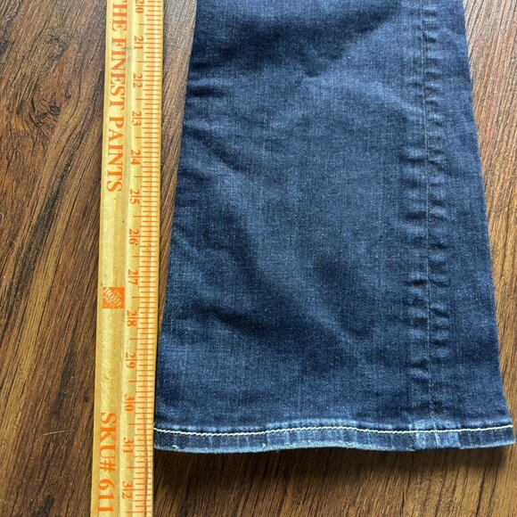 Rock Revival Maggie Boot Jeans Dark Wash Flap Pocket Women’s Size 28 - Picture 11 of 13